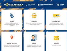 Tablet Screenshot of menessaptieka.lv